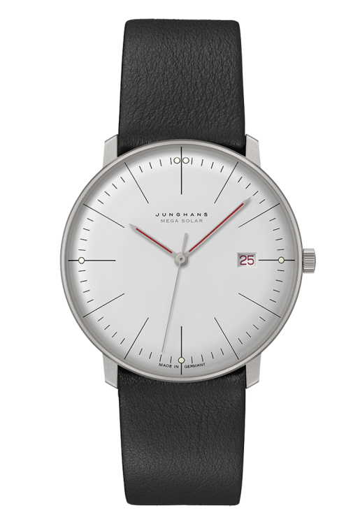 Junghans max bill MEGA Solar Bauhaus