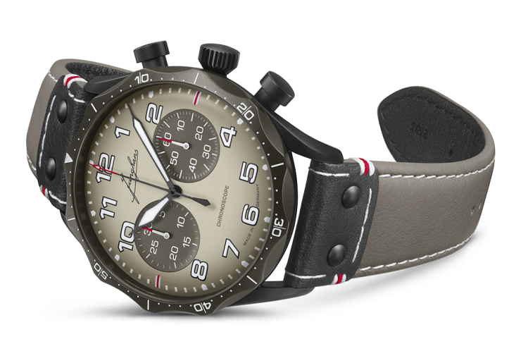 Junghans Pilot Chronoscope Desert