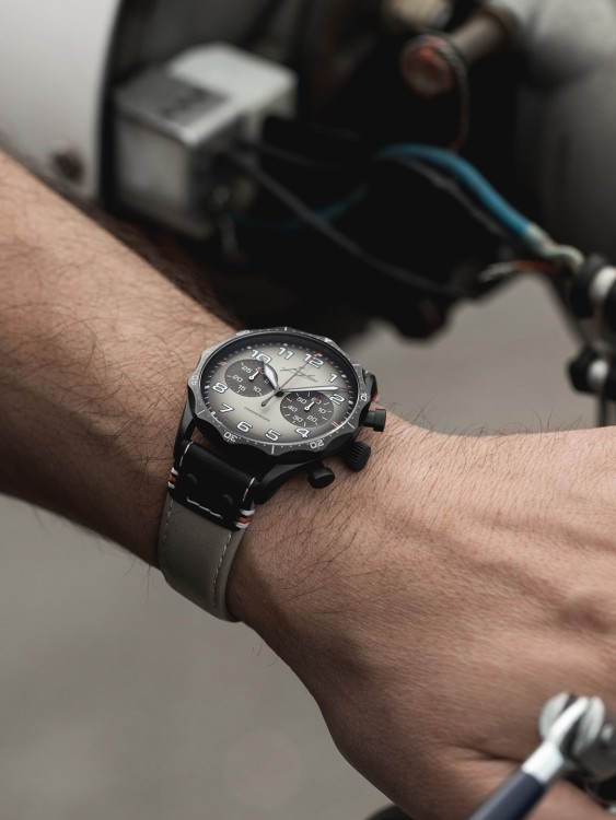 Junghans Pilot Chronoscope Desert