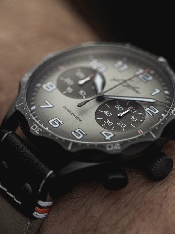 Junghans Pilot Chronoscope Desert