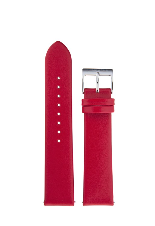 Junghans Veganes Armband XS rot, 20mm