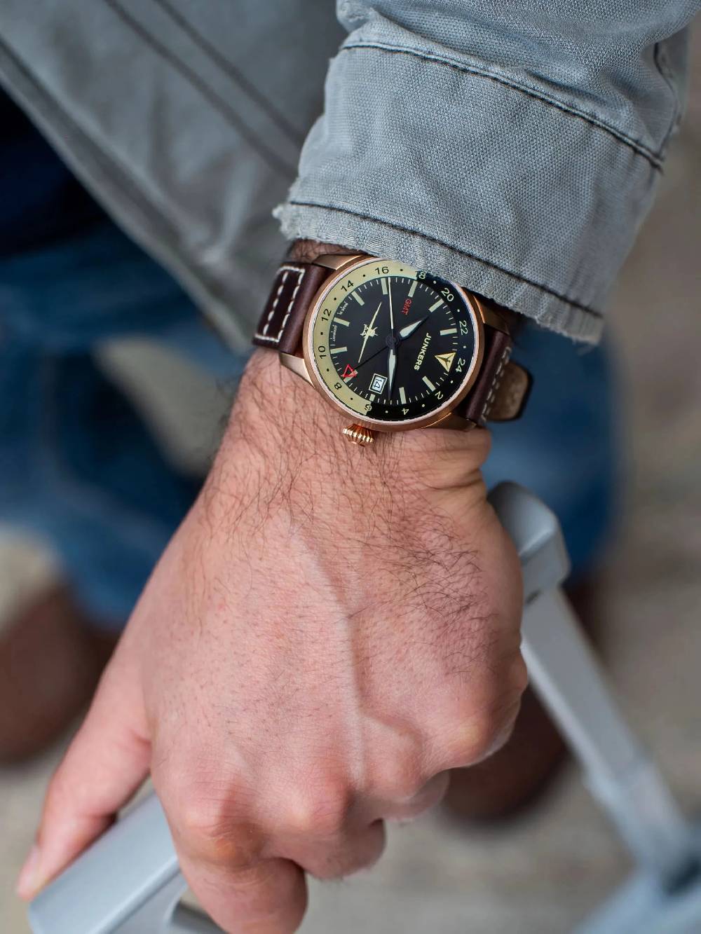 Junkers Flieger GMT Automatik