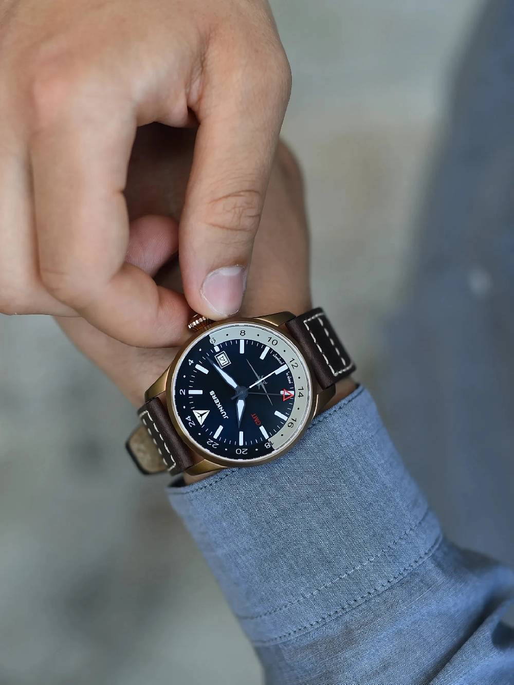 Junkers Flieger GMT Automatik