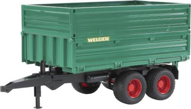 BRUDER 02010 Tandemachs-Transportanhänger, ab 36 Monaten