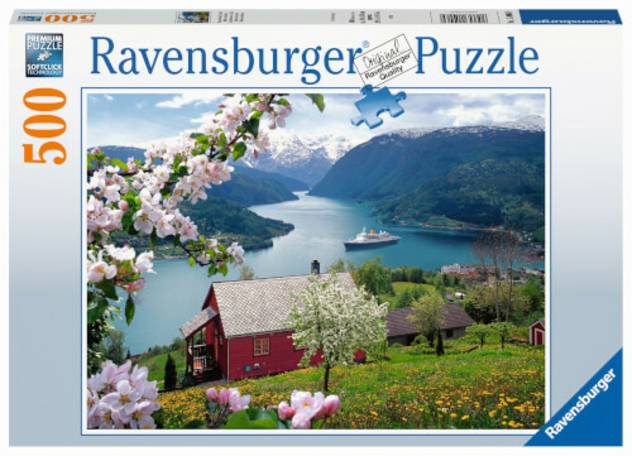 Ravensburger 15006 Puzzle: Skandinavische Idylle 500 Teile