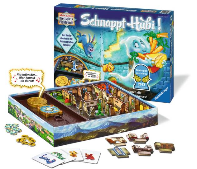 Ravensburger 22093 9 Schnappt Hubi! Lustige Kinderspiele