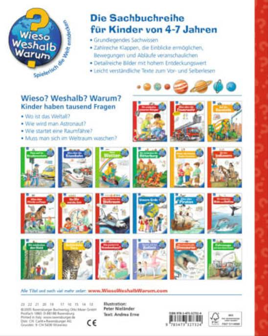 Ravensburger 32732 Wieso? Weshalb? Warum? 32: Wir Entdecken Den Weltraum