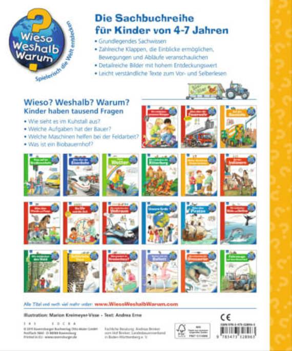 Ravensburger 32896 Wieso? Weshalb? Warum? 3: Alles über Den Bauernhof