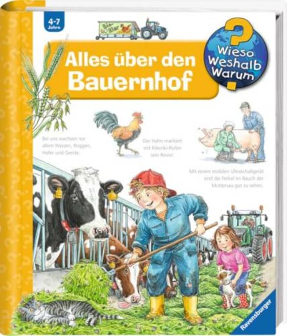 Ravensburger 32896 Wieso? Weshalb? Warum? 3: Alles über den Bauernhof