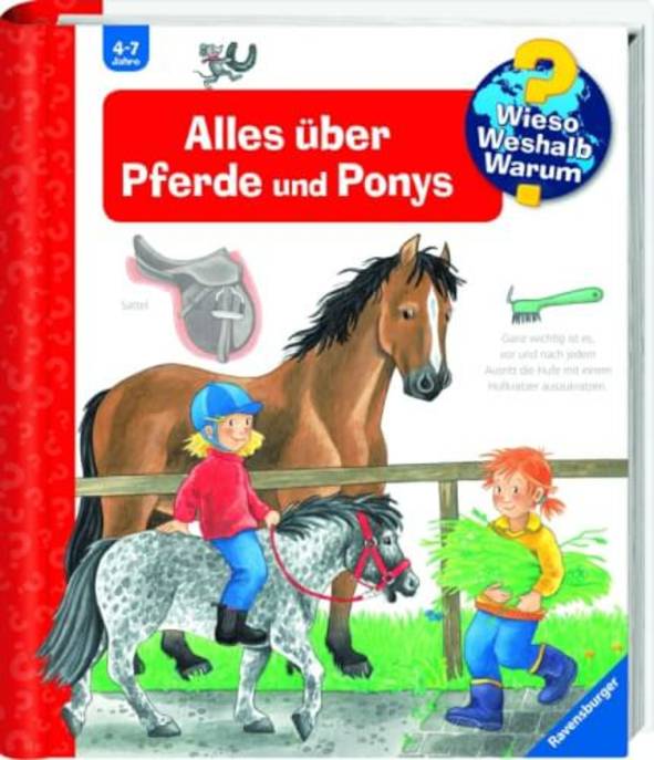 Ravensburger 33258 Wieso? Weshalb? Warum? 21: Alles über Pferde Und Ponys