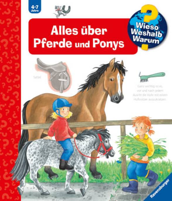 Ravensburger 33258 Wieso? Weshalb? Warum? 21: Alles über Pferde und Ponys