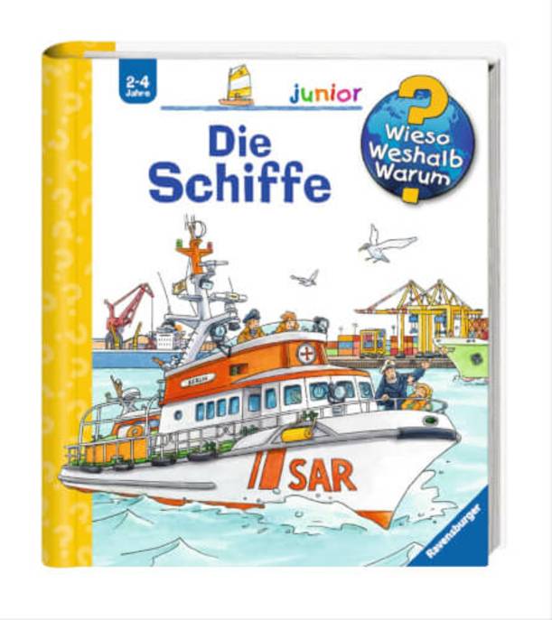 Ravensburger 33304 Wieso? Weshalb? Warum? Junior 8: Die Schiffe