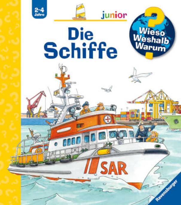 Ravensburger 33304 Wieso? Weshalb? Warum? junior 8: Die Schiffe