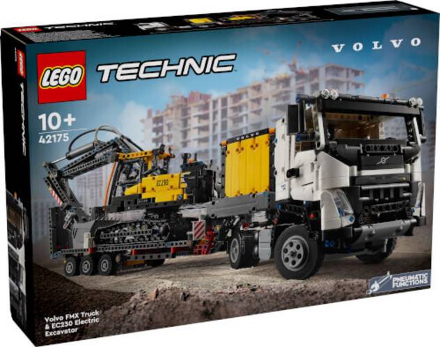 Lego Technik 42175 Volvo FMX LKW Mit EC230 Electric R