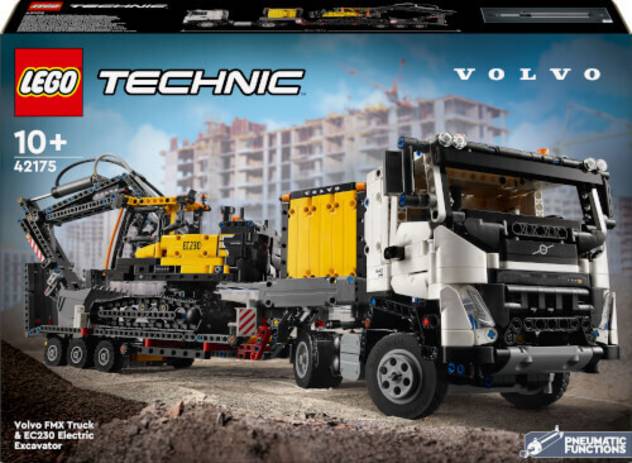 Lego Technik 42175 Volvo FMX LKW Mit EC230 Electric R