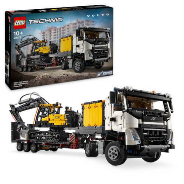 Lego Technik 42175 Volvo FMX LKW Mit EC230 Electric R