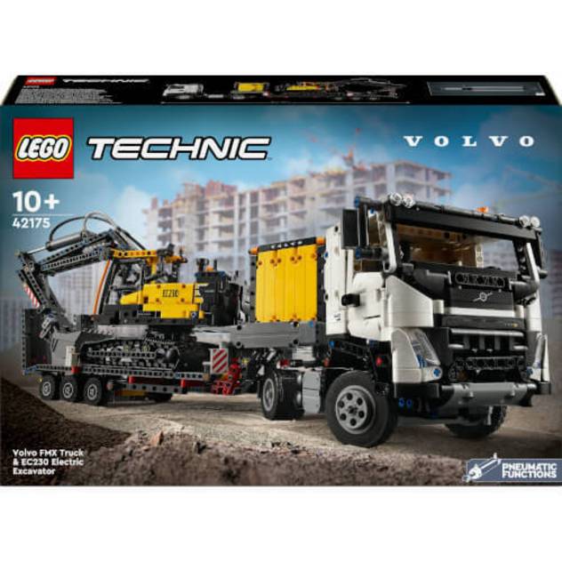 Lego Technik 42175 Volvo FMX LKW mit EC230 Electric R