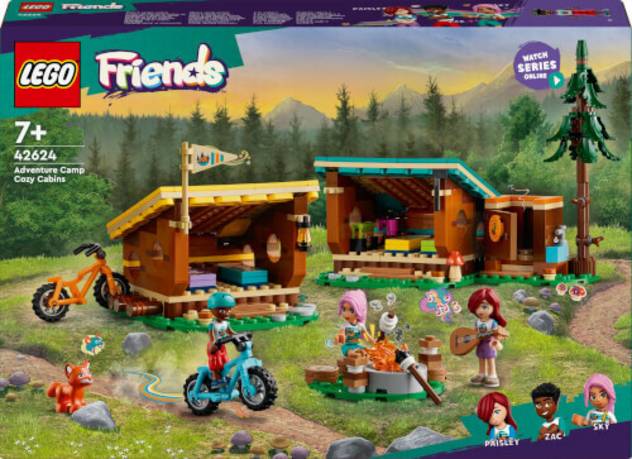 Lego Friends 42624 Gemütliche Hütten Im Abenteu V29