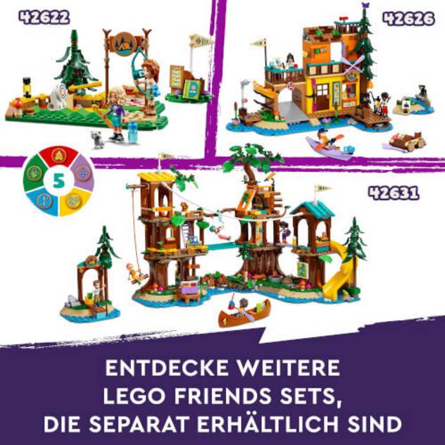 Lego Friends 42624 Gemütliche Hütten Im Abenteu V29