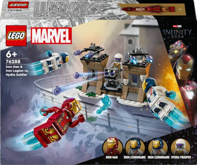 Lego Marvel Super Heroes 76288 Iron Man & Iron Legion vs.HYDRA-So