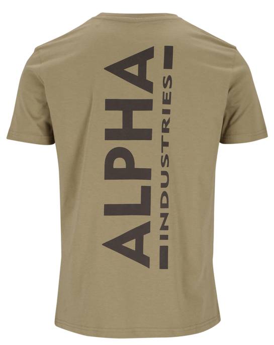 ALPHA INDUSTRIES T-Shirt Mit Backprint