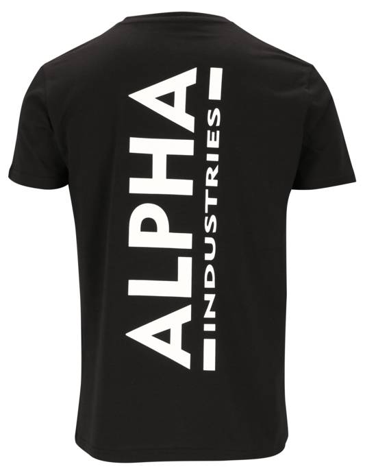 ALPHA INDUSTRIES T-Shirt Mit Backprint