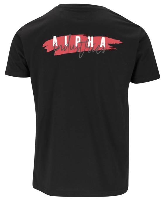 ALPHA INDUSTRIES T-Shirt "Signature Puff Print BP T"