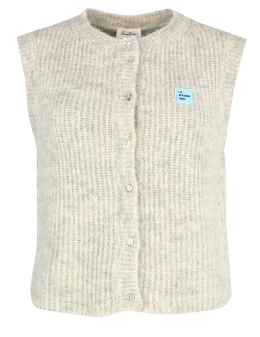 American Vintage Gilet mit Rundhalsausschnitt