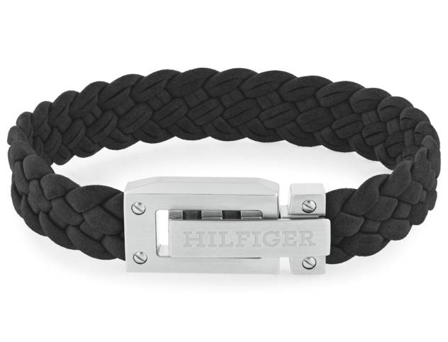 Tommy Hilfiger Armband "Flat Braided Leather Bracelet"