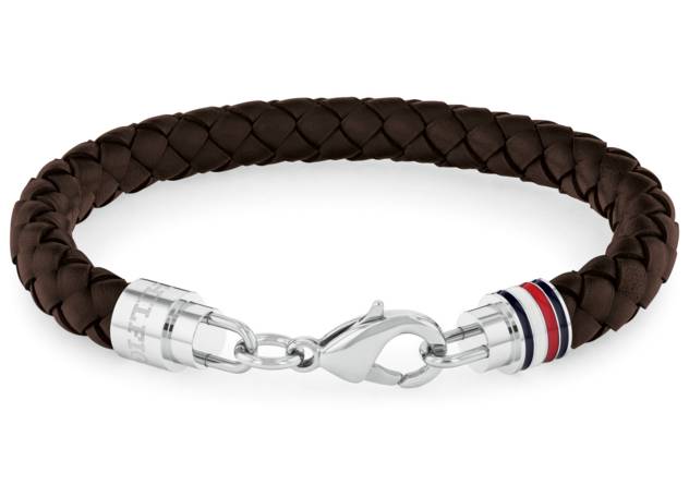 Tommy Hilfiger Armband "Iconic TH Braided Leather BRCLT"