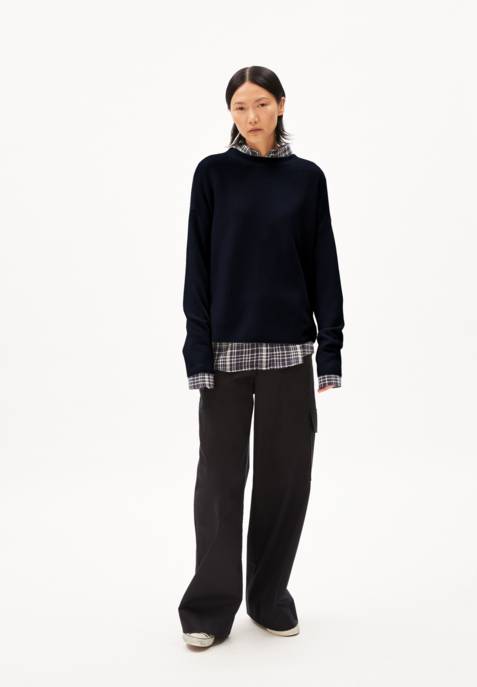 ARMEDANGELS Strickpullover "Merinaa Links Links"