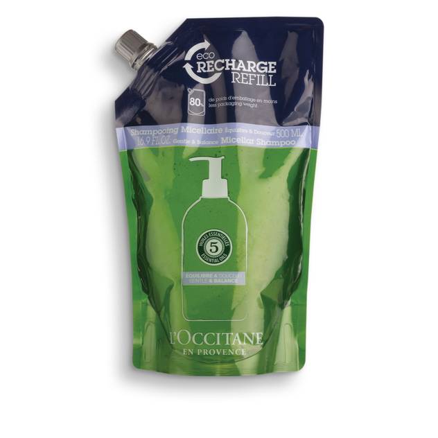 L´OCCITANE "AROMACHOLOGIE" Öko-Nachfüllpackung Sanfte Balance Shampoo 500ml