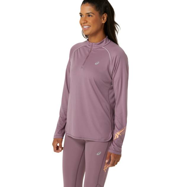 ASICS Langarm-Top "Icon 1/2 ZIP"