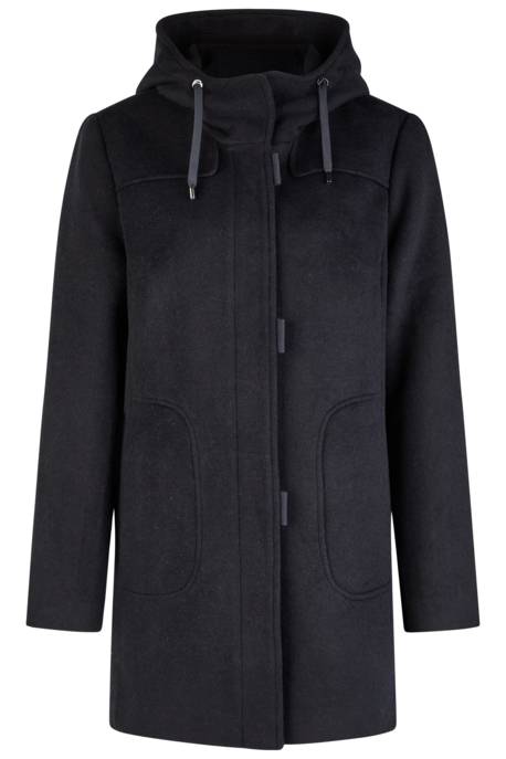 Barbara Lebek Jacke (Wolle) mit Kapuze