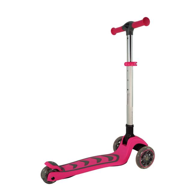 BEST SPORTING Kick Scooter Pink 4-Wheel Klappbar