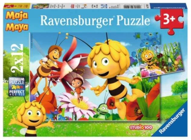 Ravensburger Biene Maja Auf Blumewiese 2 X 12 Teile