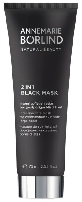 Börlind, Annemarie "Beauty Masks" 2 in 1 Black 75 ml