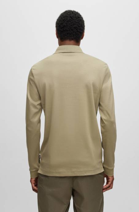BOSS Black Longsleeve-Poloshirt "Pado 30"