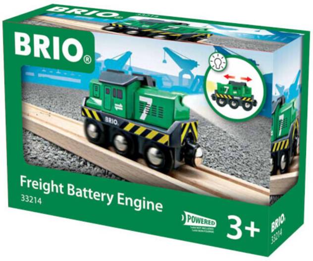 Brio Batterie-Frachtlok