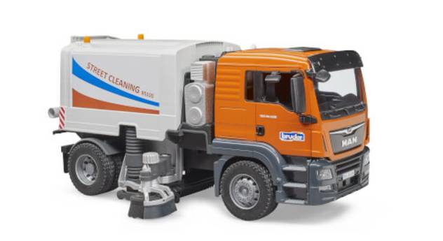 BRUDER 03780 MAN TGS LKW Straßenreinigung