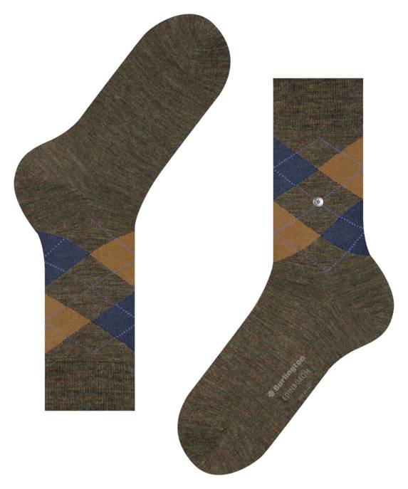 BURLINGTON Socken "Melange Edinburgh"