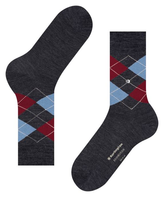 BURLINGTON Socken "Melange Edinburgh"