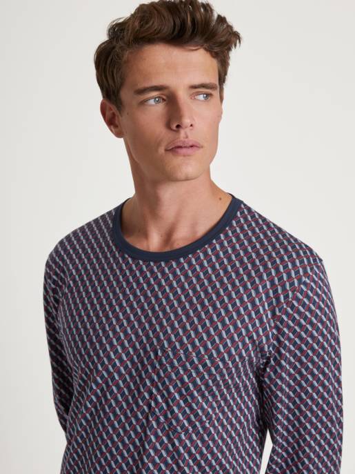 CALIDA HERREN Pyjama Mit B#ndchen