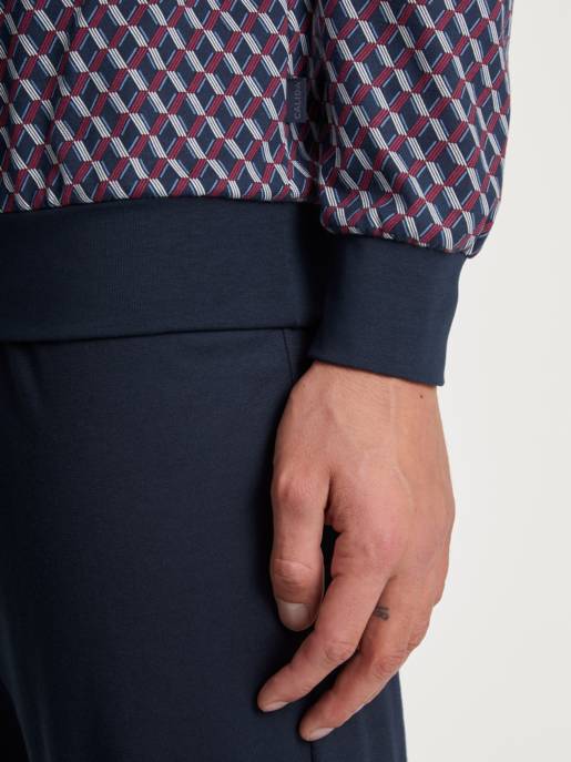 CALIDA HERREN Pyjama Mit B#ndchen