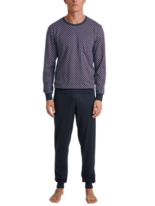 CALIDA HERREN Pyjama Mit B#ndchen