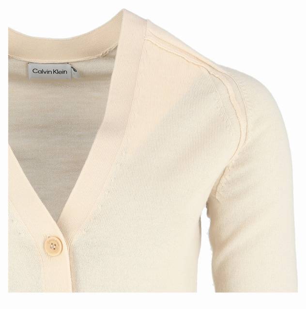 CALVIN KLEIN Cardigan Mit V-Ausschnitt