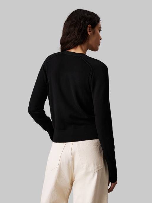 CALVIN KLEIN Cardigan Mit V-Ausschnitt