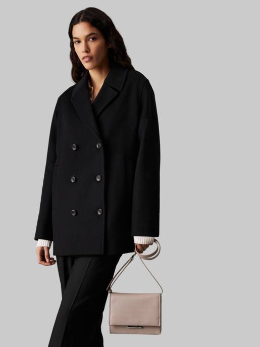 CALVIN KLEIN CK LINEAR CROSSBODY_SAFFIANO