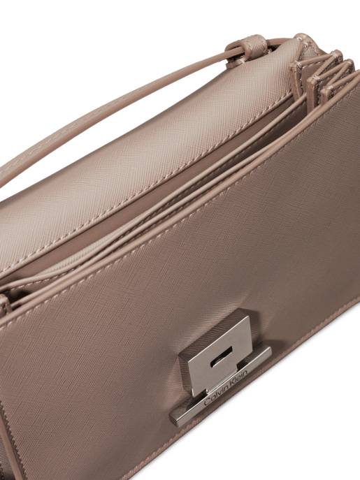 CALVIN KLEIN CK LINEAR CROSSBODY_SAFFIANO