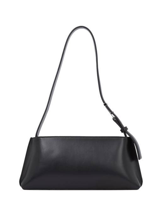 CALVIN KLEIN EMBOSSED LOGO SHOULDER BAG